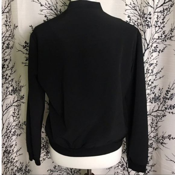 Jules & Leopold Black Floral Embroidered Jacket - Picture 2 of 3